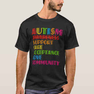 Unterstützung der Sensibilisierung für Autismus Be T-Shirt