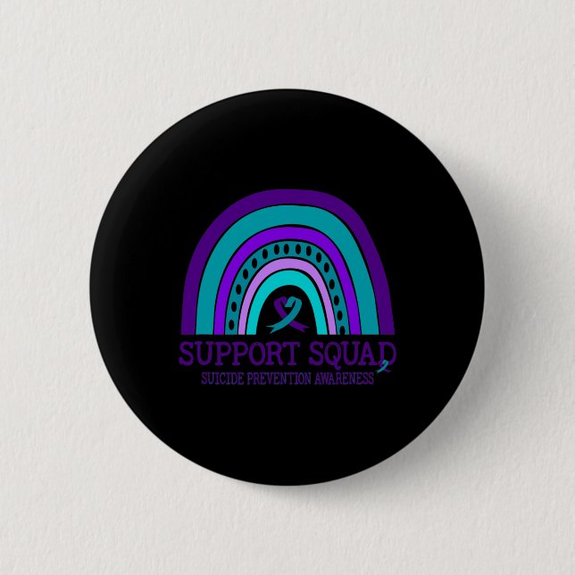 Unterstützung der Squad-Unterstützung für Rainbow  Button (Vorderseite)