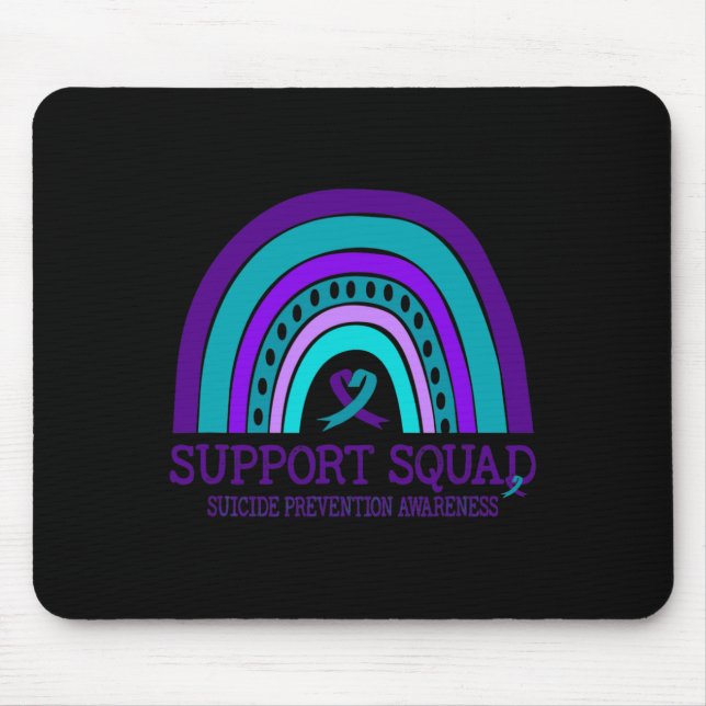 Unterstützung der Squad-Unterstützung für Rainbow  Mousepad (Vorne)
