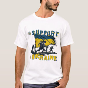 UNTERSTÜTZUNG DER UKRAINE - GERETTET UKRAINE T-Shirt