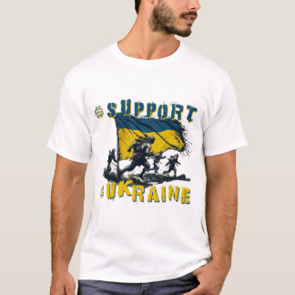 UNTERSTÜTZUNG DER UKRAINE - GERETTET UKRAINE T-Shirt