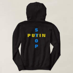 Unterstützung der Ukraine Hoodie Stoppt Putin ukra