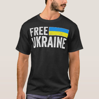 Unterstützung der Ukraine Ich stehe mit der Ukrain T-Shirt