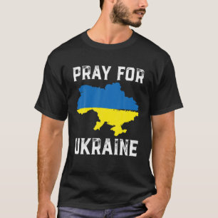 Unterstützung der Ukraine ich stehe mit der Ukrain T-Shirt
