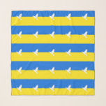 Unterstützung der Ukraine Scarf Dove of Peace - Fr Schal<br><div class="desc">Unterstützung der Ukraine Scarves - Flagge der Ukraine - Taube des Friedens - Freiheit - Friedensunterstützung - Solidarität - Ukrainische Flagge - Starke Gemeinsamkeit - Sieg der Freiheit ! Machen wir die Welt zu einem besseren Ort - alle zusammen! Eine bessere Welt beginnt - hängt ab - braucht Ihr auch!...</div>