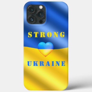 Unterstützung der Ukraine - Starke - Flagge - Frei Case-Mate iPhone Hülle