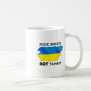 Unterstützung der ukrainischen Flaggen-Shirt stopp Kaffeetasse