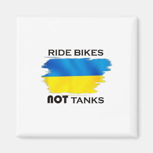 Unterstützung der ukrainischen Flaggen-Shirt stopp Magnet