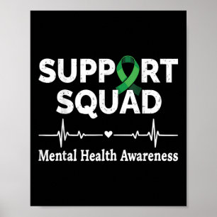 Unterstützung der Unterstützung von Squad Mental H Poster