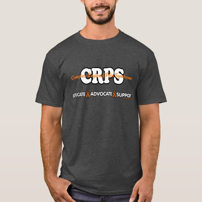 UNTERSTÜTZUNG DES BERATENS...CRPS T-Shirt (Vorderseite)