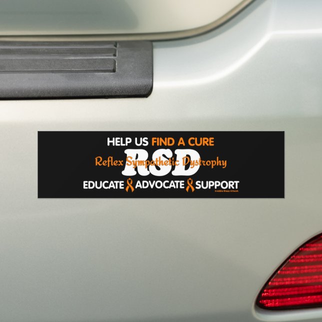 UNTERSTÜTZUNG DES BERATENS...RSD AUTOAUFKLEBER (Auf Auto)