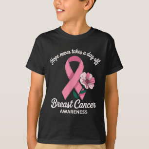 Unterstützung des Bewusstseins für Brustkrebs T-Shirt