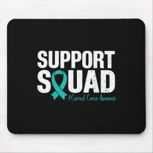 Unterstützung des Bewusstseins für Gebärmutterhals Mousepad
