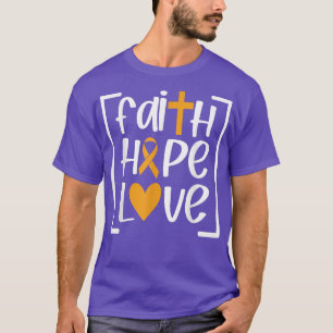 Unterstützung des Bewusstseins für Krebs im Kindes T-Shirt