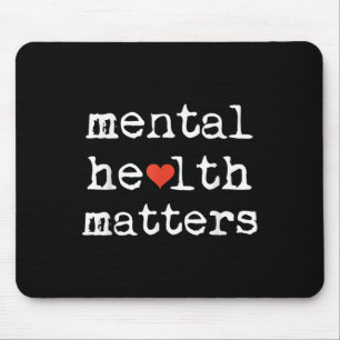 Unterstützung des Bewusstseins für psychische Gesu Mousepad