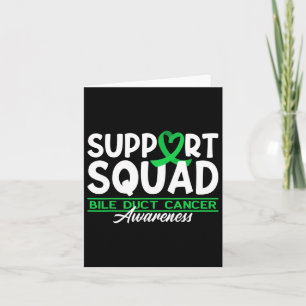 Unterstützung des Bewusstseins Squad Cholangiocarc Karte