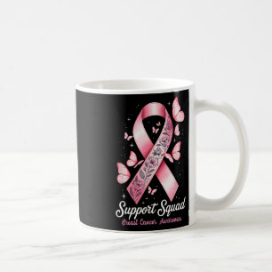 Unterstützung des Brustkrebskranzes Brustkrebs Kaffeetasse