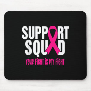 Unterstützung des Brustkrebskranzes Brustkrebs Mousepad