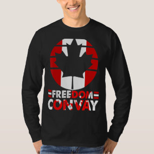 Unterstützung des Freiheitsverbandes Kanadischer L T-Shirt