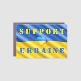 Unterstützung des Friedens in der Ukraine - Ukrain Auto Magnet