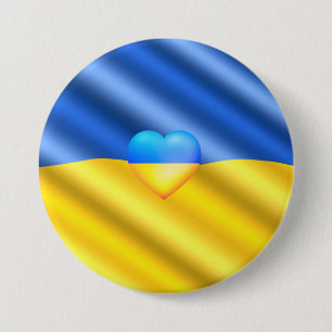 Unterstützung des Friedens in der Ukraine - Ukrain Button