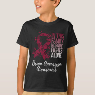 Unterstützung des Gehirnaneurysma-Bewusstseins T-Shirt