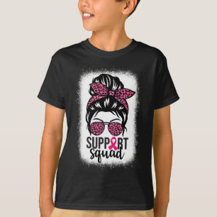 Unterstützung des Krebsbewusstseins-squad Messy Bu T-Shirt