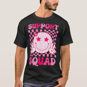 Unterstützung des Krebskriegers bei Brustkrebs T-Shirt