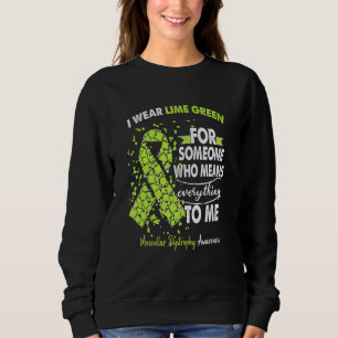 Unterstützung des Kriegers für Muskeldystrophie Sweatshirt