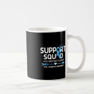 Unterstützung des Kriegers Squad Typ 1 Diabetes Aw Kaffeetasse
