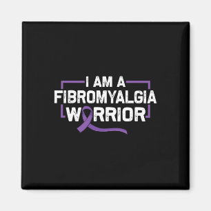 Unterstützung des Lila Bandkriegs gegen Fibromyalg Magnet