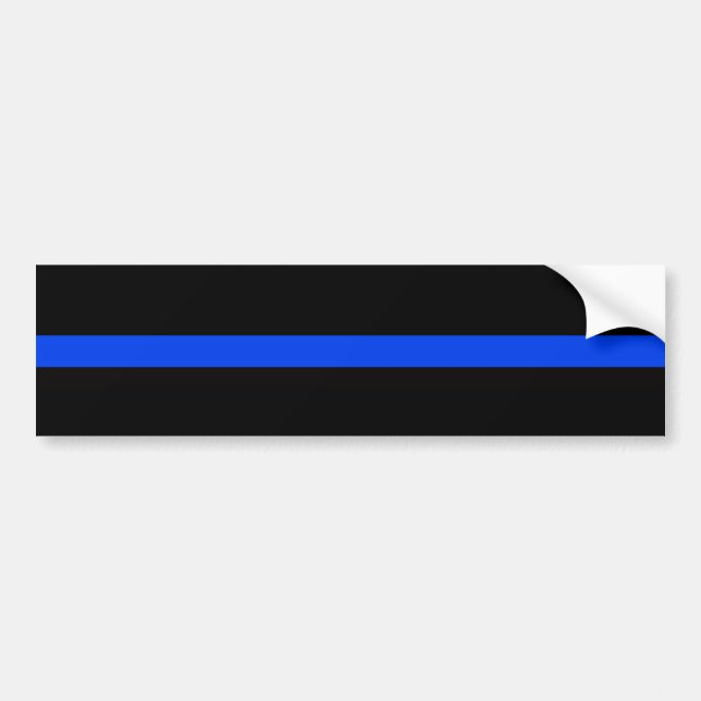 UNTERSTÜTZUNG DES POLIZEIISCHEN Autoaufklebers Autoaufkleber (Vorne)