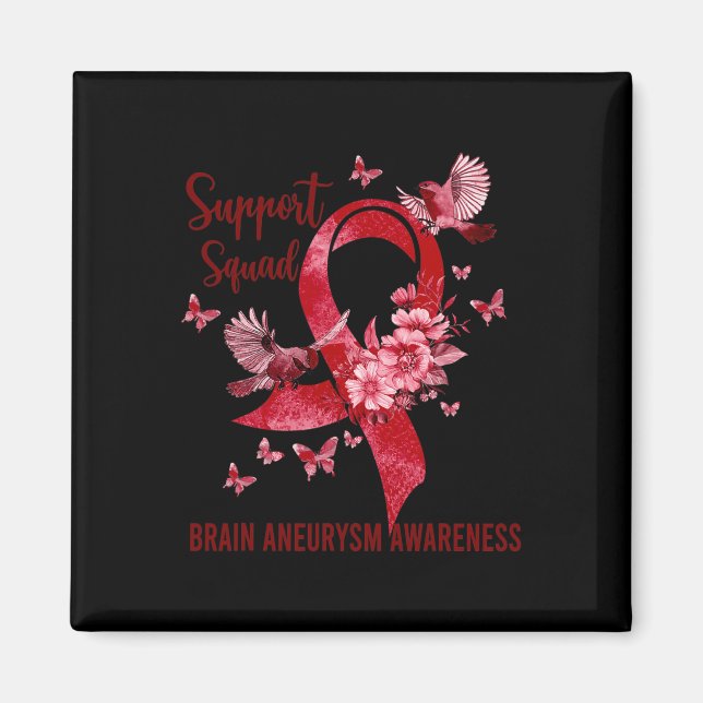 Unterstützung des Squad Brain Aneurysm-Bewusstsein Magnet (Vorne)