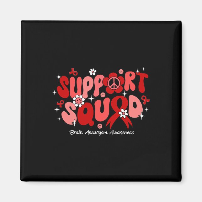 Unterstützung des Squad Brain Aneurysm-Bewusstsein Magnet (Vorne)