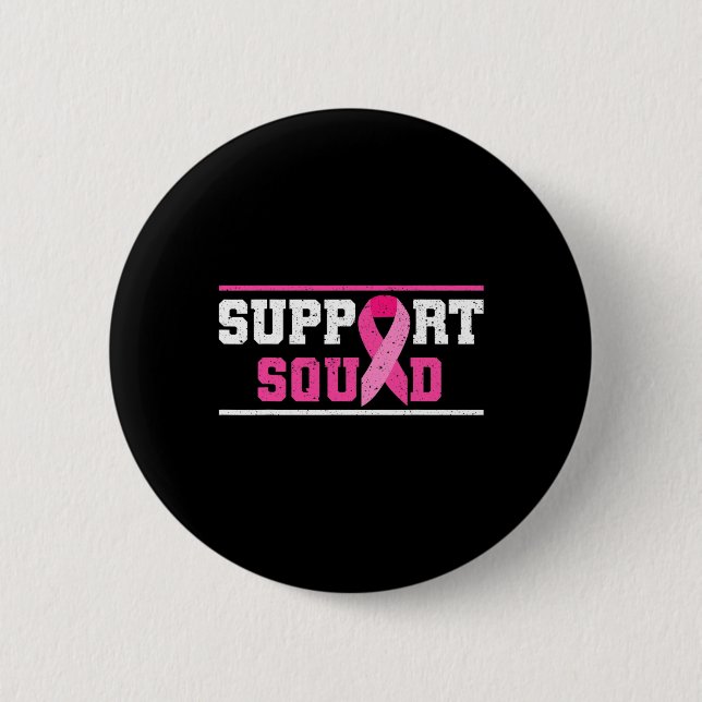 Unterstützung des Squad Breast Cancer Awareness Pi Button (Vorderseite)
