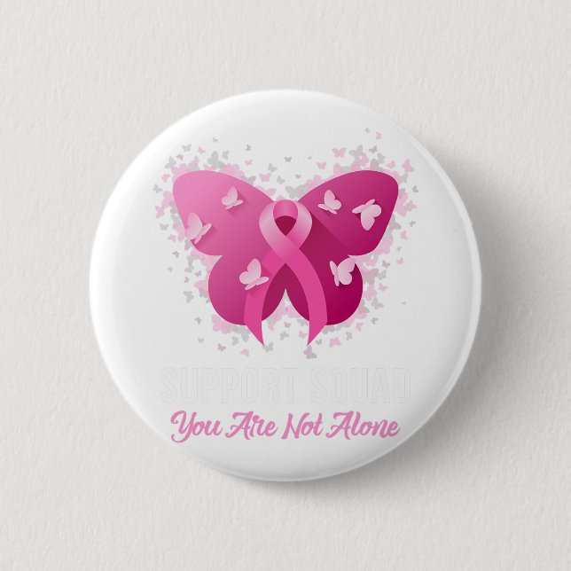 Unterstützung des Squad Breast Cancer Awareness Pi Button (Vorderseite)