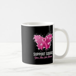 Unterstützung des Squad Breast Cancer Awareness Pi Kaffeetasse