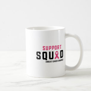 Unterstützung des Squad Breast Cancer Awareness Pi Kaffeetasse