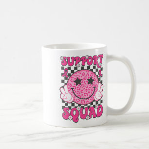 Unterstützung des Squad Breast Cancer Awareness Pi Kaffeetasse
