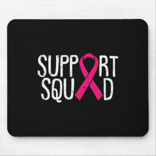 Unterstützung des Squad Breast Cancer Awareness Ri Mousepad