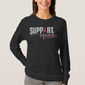 Unterstützung des Squad Brustkrebs-Bewusstseins T-Shirt