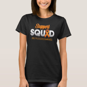 Unterstützung des Squad Multiple Sklerose Awarenes T-Shirt