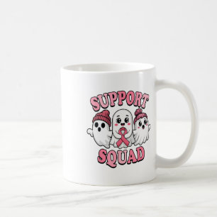 Unterstützung des Squad Niedlich Ghosts Breastkreb Kaffeetasse