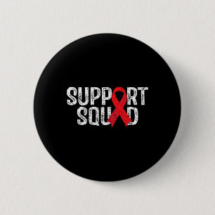 Unterstützung des Squad T-Shirt Blutkrebs-Bewussts Button