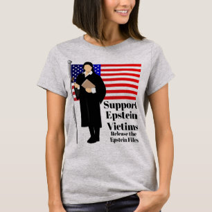 Unterstützung des T - Shirt Epstein Victims