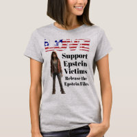 Unterstützung des T - Shirt Epstein Victims