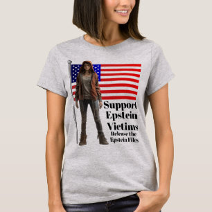 Unterstützung des T - Shirt Epstein Victims