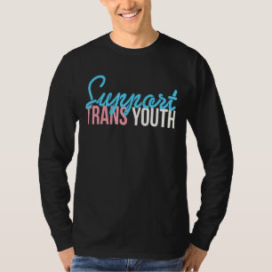 Unterstützung des Trans Youth Lgbt Human Rights De T-Shirt