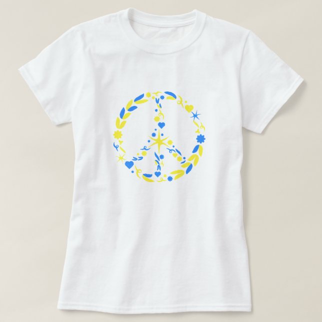 Unterstützung des ukrainischen T - Shirt ukrainisc (Design vorne)
