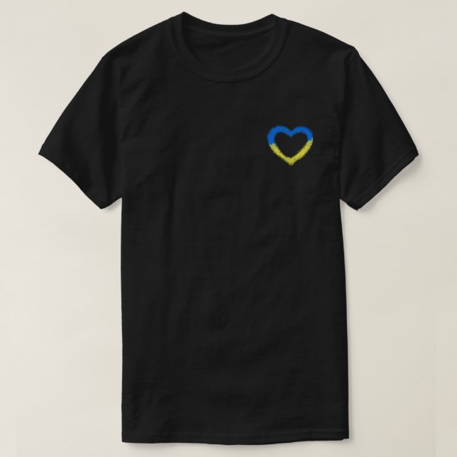 Unterstützung des ukrainischen T - Shirt ukrainisc (Design vorne)